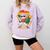 Baseball History Month For Boys Comfort Colors Sweatshirt Crimson