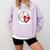 Bleached Custom Baseball Mom Number 47 Heart For Mom Comfort Colors Sweatshirt Crimson Bleached Custom Baseball Mom Number 47 Heart For Mom Comfort Colors Sweatshirt Crimson