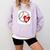 Bleached Custom Baseball Mom Number 68 Heart For Mom Comfort Colors Sweatshirt Crimson Bleached Custom Baseball Mom Number 68 Heart For Mom Comfort Colors Sweatshirt Crimson