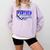 Blue Panther Baseball Home Plate Game Day Mascot Panther Comfort Colors Sweatshirt Crimson