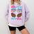Bruh Its My 67 33 Day Of School Baseball Boys Kids 100th Day Comfort Colors Sweatshirt Crimson