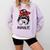Classy Nana Life Soccer Messy Bun Baseball Mother's Day Comfort Colors Sweatshirt Crimson Classy Nana Life Soccer Messy Bun Baseball Mother's Day Comfort Colors Sweatshirt Crimson