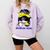 Colombia Baseball Mom Messy Bun Comfort Colors Sweatshirt Crimson