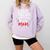 Crazy Proud Always Loud Baseball Mom Comfort Colors Sweatshirt Crimson Crazy Proud Always Loud Baseball Mom Comfort Colors Sweatshirt Crimson