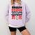Crazy Proud Always Loud Baseball Mom Saying Comfort Colors Sweatshirt Crimson