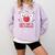 Cute Dentist Valentine Love You To The Molars Teeth Pun Raglan Baseball Tee Comfort Colors Sweatshirt Crimson