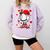 Cute Dripping Baseball Lover Valentines Day Boys Kids Comfort Colors Sweatshirt Crimson