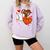 Cute Heart Baseball Basketball Football Valentine Boy Men Comfort Colors Sweatshirt Crimson Cute Heart Baseball Basketball Football Valentine Boy Men Comfort Colors Sweatshirt Crimson