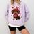 Dachshund Valentines Day Wiener Dog Lover Weenie Heart Raglan Baseball Tee Comfort Colors Sweatshirt Crimson