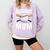 Dugout Mom Baseball Mommy Baseball Mother's Day Comfort Colors Sweatshirt Crimson