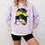 Ecuador Baseball Mom Ecuadorian Baseball Girl Comfort Colors Sweatshirt Crimson
