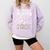 My Favorite Player Calls Me Mom Baseball Mom Game Day Comfort Colors Sweatshirt Crimson