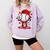 Game Day Baseball Drip Valentine Hearts Sport Lover Comfort Colors Sweatshirt Crimson