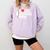 I Heart Hot Baseball Moms Comfort Colors Sweatshirt Crimson