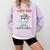 I Hit 100 Days Of School Baseball Ice Cram Drip 100th Boys Comfort Colors Sweatshirt Crimson