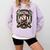 Home Run Baseball Mom Comfort Colors Sweatshirt Crimson