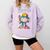 Ice Cream Drip Baseball Bruh Baseball Drip Boy Youth Comfort Colors Sweatshirt Crimson