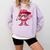 Ice Cream Drip Baseball Valentine's Day Spots Baseball Drip Comfort Colors Sweatshirt Crimson Ice Cream Drip Baseball Valentine's Day Spots Baseball Drip Comfort Colors Sweatshirt Crimson