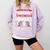 I'm a Bat Findin Washin' Baseball Mom Baseball Comfort Colors Sweatshirt Crimson