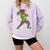 Jester Baseball Mardi Gras Carnival Sport Men Boy Teen Kids Comfort Colors Sweatshirt Crimson