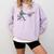 Leopard Baseball Player Ice Cream Drip For Boys Kids Comfort Colors Sweatshirt Crimson