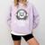 Leopard Baseball Vibes Game Day Softball Life Mom Comfort Colors Sweatshirt Crimson