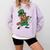Leprechaun Baseball St Patricks Day Saint Pattys Men Boys Comfort Colors Sweatshirt Crimson