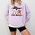 Mom Of Both Basketball Baseball Mom Comfort Colors Sweatshirt Crimson