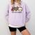 Peace Love Baseball Mom Leopard Print Cheetah Pattern Comfort Colors Sweatshirt Crimson Peace Love Baseball Mom Leopard Print Cheetah Pattern Comfort Colors Sweatshirt Crimson