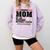 Proud Mom Of An Awesome Baseball Player Baseball Mom Comfort Colors Sweatshirt Crimson