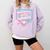 Respect The Drip Baseball Player Comfort Colors Sweatshirt Crimson Respect The Drip Baseball Player Comfort Colors Sweatshirt Crimson