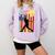 Retro Baseball Drip Boys Ice Cream Patriotic American Flag Comfort Colors Sweatshirt Crimson