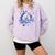 School Spirit Panthers Panther Pride Baseball Mom For Women Comfort Colors Sweatshirt Crimson