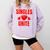 Singles Unite Valentines Day Humor For Singles Raglan Baseball Tee Comfort Colors Sweatshirt Crimson