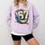 Six Seven Baseball Lifestyle 67 Meme Gen Alpha Slang Premium Tri-Blend Comfort Colors Sweatshirt Crimson