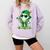 St Patrick Day Baseball Drip Ice Cream Men Boys Kids Comfort Colors Sweatshirt Crimson