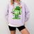 St Patricks Day Shamrock Baseball Drip Icecream Irish Boys Comfort Colors Sweatshirt Crimson