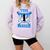 T1D Warrior Baseball Drip Diabetes Awareness Blue Ribbon Comfort Colors Sweatshirt Crimson T1D Warrior Baseball Drip Diabetes Awareness Blue Ribbon Comfort Colors Sweatshirt Crimson
