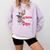 It Takes A Lot Of Sparkle To Be A Baseball Mom Comfort Colors Sweatshirt Crimson