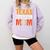 Texas Baseball Mom Design Baseball Player And Baseball Comfort Colors Sweatshirt Crimson