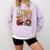 Tis The Season Baseball Mom Game Day Cheering Sports Lover Comfort Colors Sweatshirt Crimson
