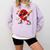 Valentine Baseball Heart Sports Love Valentines Day Boys Comfort Colors Sweatshirt Crimson