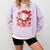 Women's Baseball Drip Ice Cream Boys Kids Youth Valentines Comfort Colors Sweatshirt Crimson Women's Baseball Drip Ice Cream Boys Kids Youth Valentines Comfort Colors Sweatshirt Crimson