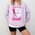 Women's Play Like A Girl Softball Baseball Girls Comfort Colors Sweatshirt Crimson Women's Play Like A Girl Softball Baseball Girls Comfort Colors Sweatshirt Crimson