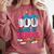 100 Days Of School Baseball Drip Bat 100th Day Of School Boy Comfort Colors Sweatshirt Orchid