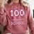 100 Days Of School Baseball Ice Cream Drip 100th Day Boys Comfort Colors Sweatshirt Orchid