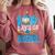 100 Days Of School Baseball Ice Cream Drip Student Kids Boys Comfort Colors Sweatshirt Orchid
