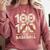 100 Days Of School Baseball Love Valentine’s Day Men Women Comfort Colors Sweatshirt Orchid