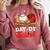 100 Days Of School Baseball Player Sports Game Teacher Kid Comfort Colors Sweatshirt Orchid