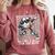 100 Days Of School Boys Dabbing Baseball 100th Day Of School Comfort Colors Sweatshirt Orchid
